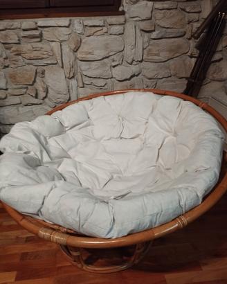 poltrona in rattan