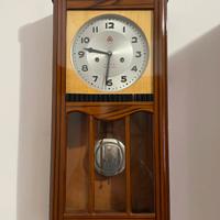 OROLOGIO A PENDOLO A CORDA IN LEGNO DA PARETE