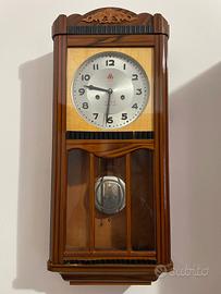 OROLOGIO A PENDOLO A CORDA IN LEGNO DA PARETE