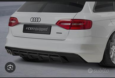 Diffusore/ sotto paraurti posteriore audi A4 B8
