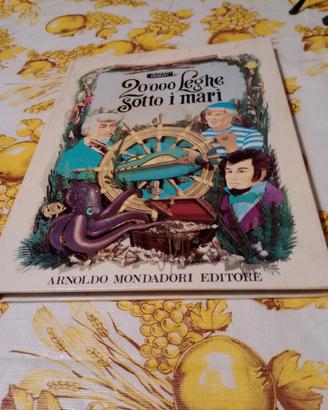 libro 20000 leghe sotto i mari 1969 Mondadori 