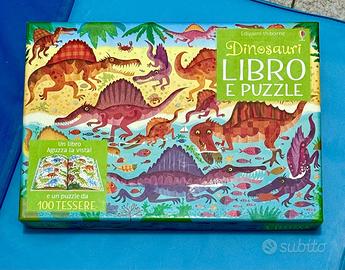 LIBRO E PUZZLE dinosauri