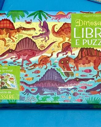 LIBRO E PUZZLE dinosauri