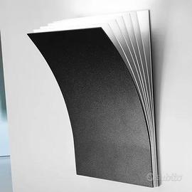 Applique Axolight Polia grigio antracite