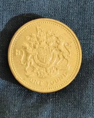 Moneta one pound britannica