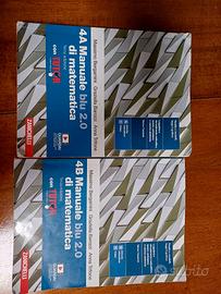 Manuale di matematica blu 2.0 , 4A e 4B