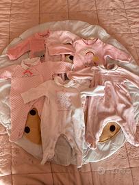 Lotto 5 tutine in ciniglia