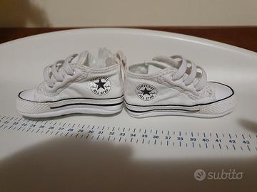 Converse 2024 bianche neonato