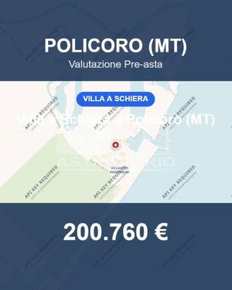 Immobile in asta di 90 m² con box auto a Policoro