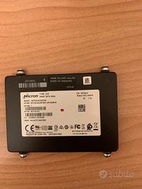 Ssd 256 SATA Micron 6Gb/s