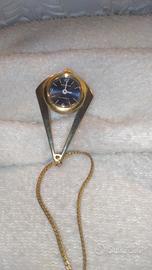 Orologio Diantus vintage con collana