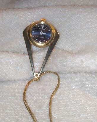 Orologio Diantus vintage con collana