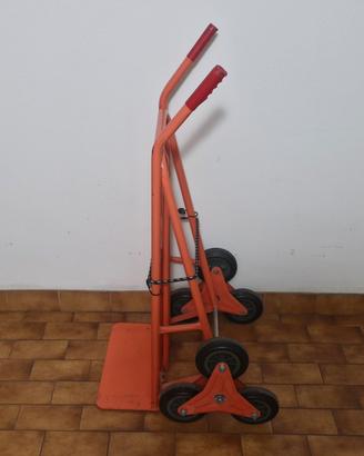 carrello  3 ruote  per scale 