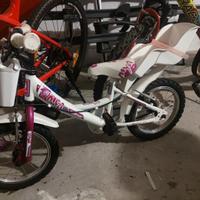 biciclettina bimba raggio 12 senza rotelle 