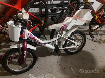 biciclettina bimba raggio 12 senza rotelle 