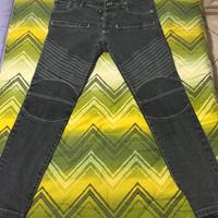 Pantaloni Cargo Biker Neri