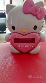 Radio Sveglia Hello Kitty con proiettore orario