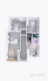 Elegante Quadrilocale Design & Comfort - Cuore di