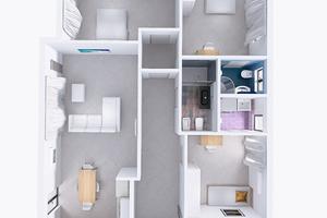 Elegante Quadrilocale Design & Comfort - Cuore di