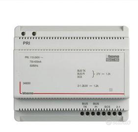 bticino 346050 alimentatore scs videocitofoni 
