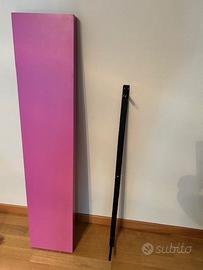 mensole colorate 120X25X5 cm