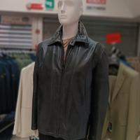 C D P Giacca Uomo Pelle Nera