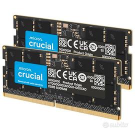 Crucial RAM DDR5 64GB Kit (2x32GB) 5600MHz