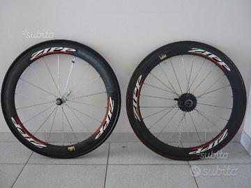Coppia ruote bici corsa zip 404