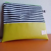 borsina in stoffa con tracolla, pochette estiva