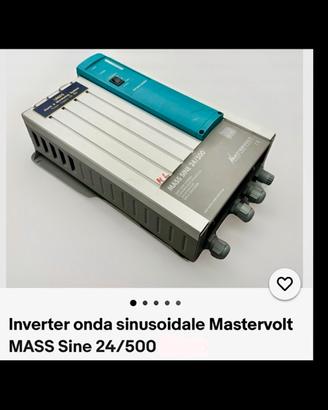Inverter onda sin Mastervolt MASS Sine 24/500