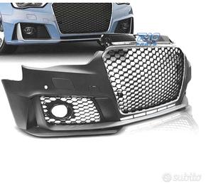 PARAURTI ANTERIORE AUDI A3 8V 12 16 LOOK RS3 CROMO