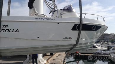 BARCA MINGOLLA BRAVA WA28 CON HONDA MARINE BF250D