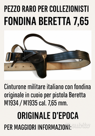 🛡️ Fondina militare originale per Beretta 7,65 (M