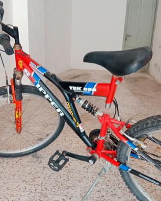 Mountain bike completamente ammortizzata