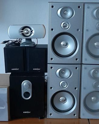 casse e subwoofer 