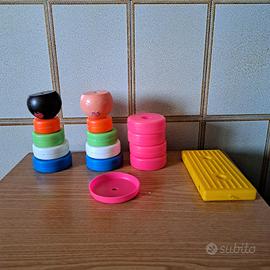 gioco impilabile vintage anni 70