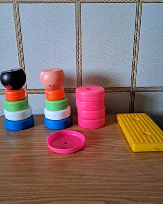 gioco impilabile vintage anni 70
