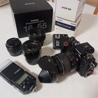 fujifilm xt4 più 16 55 fuji, 56 sigma 23 viltrox
