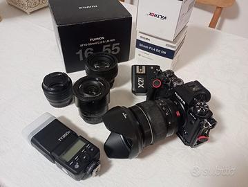 fujifilm xt4 più 16 55 fuji, 56 sigma 23 viltrox