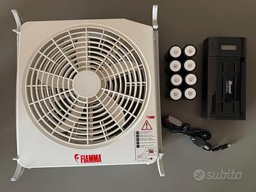 Fiamma, set ventilatore Turbo per portello tetto