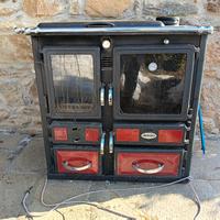 Termocucina a legna Mescoli Emiliana usata funzion