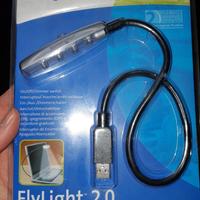 Lampada notebook Kensington Flylight 2.0 a 8 Led