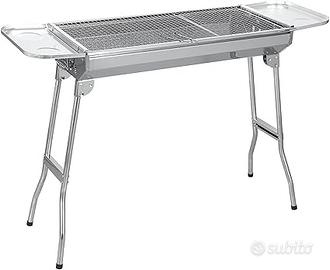 SunJas Barbecue a Carbone Portatile (C)