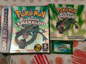 Pokemon Smeraldo GBA con scatola originale