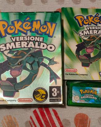 Pokemon Smeraldo GBA con scatola originale