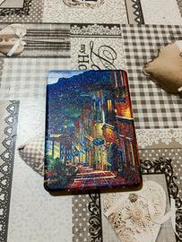 Kindle 10th - Custodia + pellicola protettiva