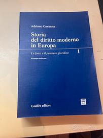 Manuale di storia del diritto moderno in Europa