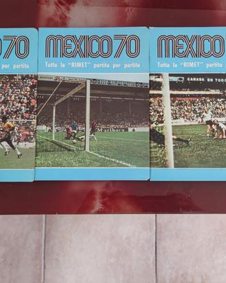 Originali e nuovissimi 5 quadernini Mexico 70 