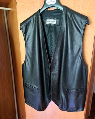 2 gilet in pelle