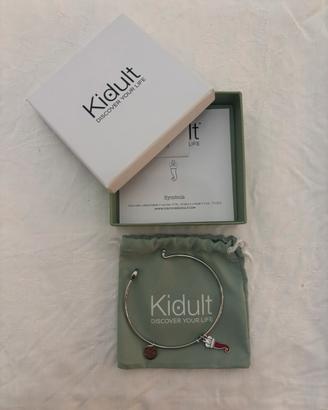 Bracciale Kidult Acciaio con Cornetto